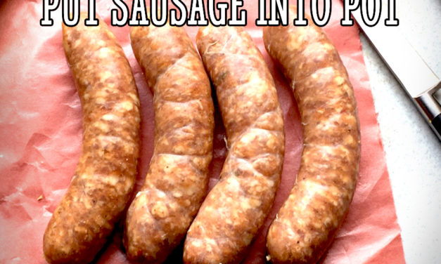 Roasted Perogi Sausage Fest